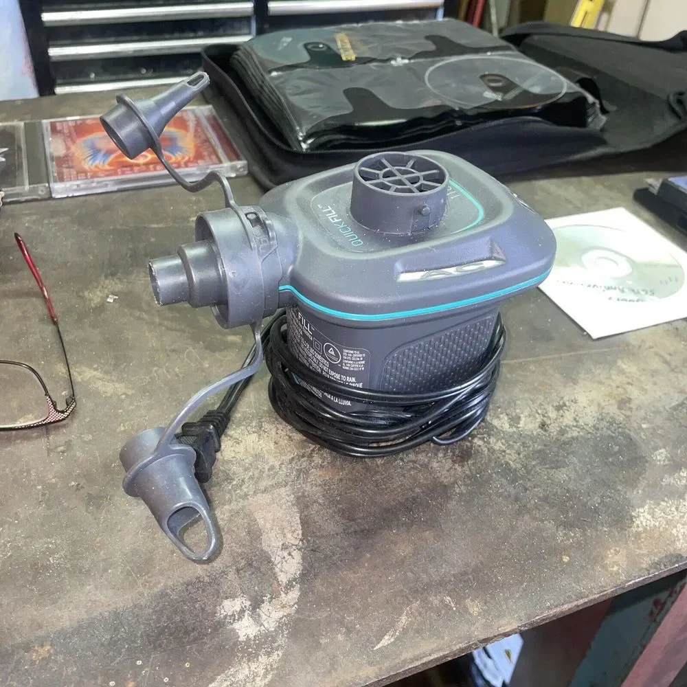 Intex Quick Fill Electric Pump 110 Inflater and Deflater Device Works Great Fast